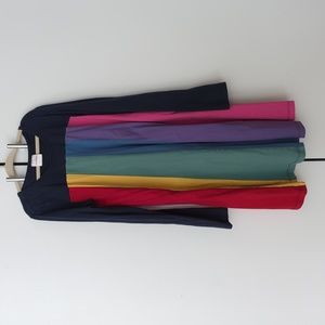 Hanna Anderson girls rainbow dress size 8
